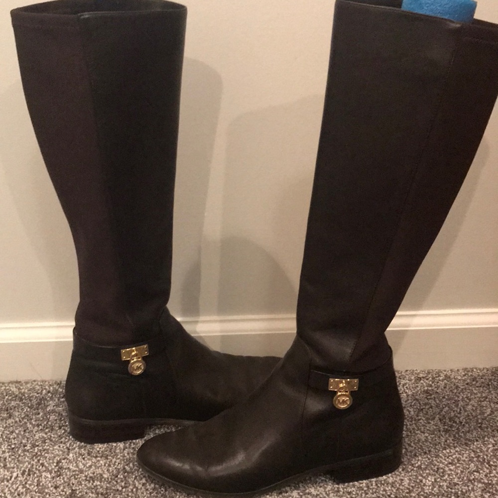 Michael Kors leather boots
